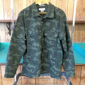Urban Outfitters Camo Military Field Jacket (M/L)